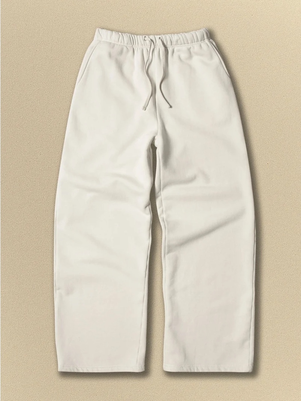 Elwood CORE STRAIGHT LEG SWEATPANT vintage white small
